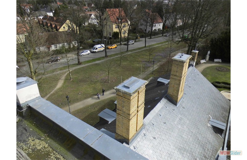 Blick vom Turm obere Plattform